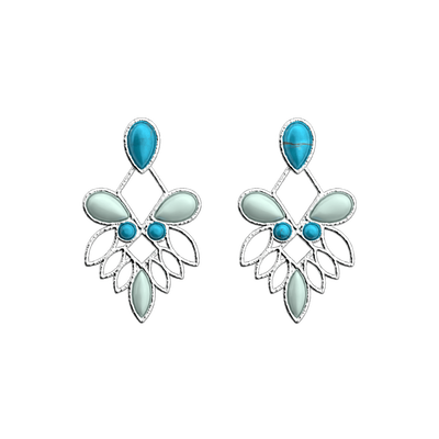 rosace-earrings-pendantes