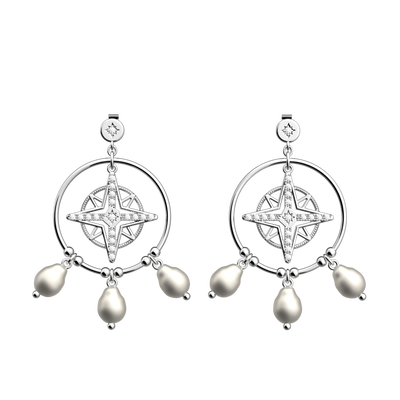 Rose des Vents earrings rose-des-vents-earrings-pendantes