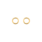Saga Earrings, Gold finish image number 1