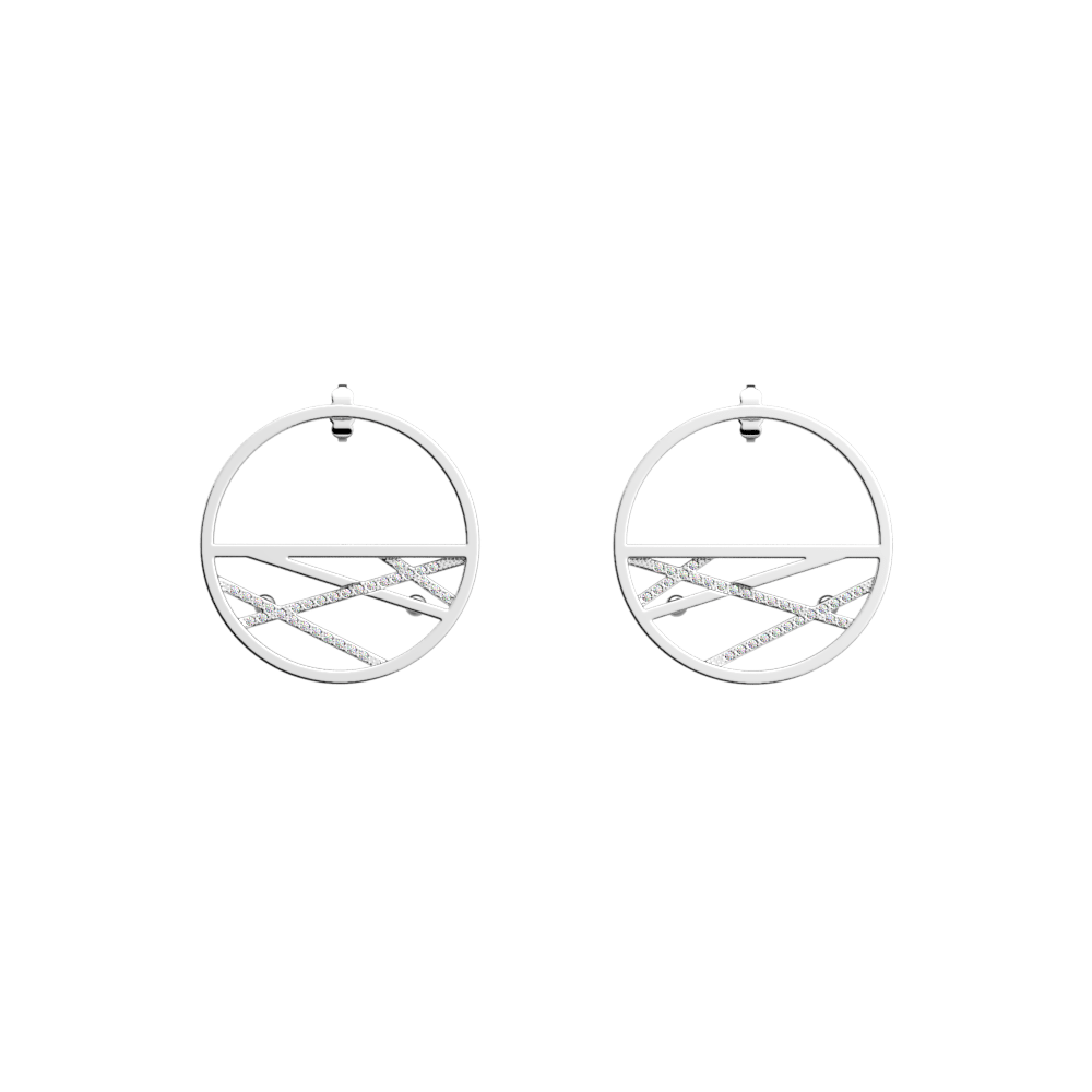Boucles d'oreilles Liens - Les Georgettes - Modalova
