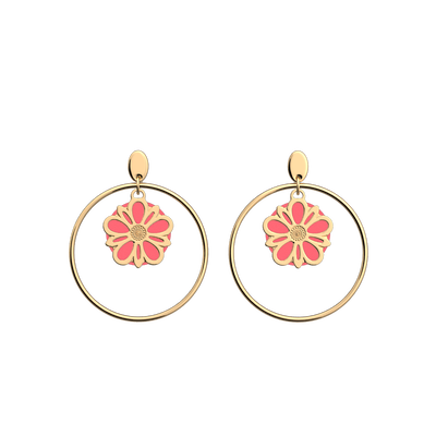 Dahlia earrings, Pink Amaryllis / Exotic Fuchsia reversible inserts  dahlia-earrings-pink-amaryllis-exotic-fuchsia-reversible-inserts-pack_boucles_d_oreilles_essentielles_et_precieuses