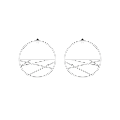 Liens earrings liens-earrings-pendantes