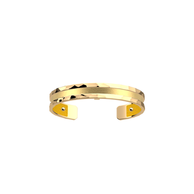 Pure Martelée bracelet, Gold / Sun reversible insert pure-martelee-bracelet-gold-sun-reversible-insert-pack_manchettes_essentielles