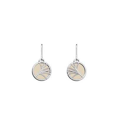 Rose des Sables Précieuse earrings, Cream / Gold Glitter reversible inserts  rose-des-sables-precieuse-earrings-cream-gold-glitter-reversible-inserts-pack_boucles_d_oreilles_essentielles_et_precieuses