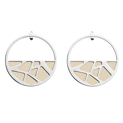 Girafe earrings, Gold Glitter / Cream reversible inserts girafe-earrings-gold-glitter-cream-reversible-inserts-pack_bo_pendantes