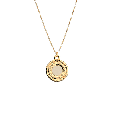 Pépite necklace, Cream / Gold Glitter reversible insert pepite-necklace-cream-gold-glitter-reversible-insert-pack_colliers
