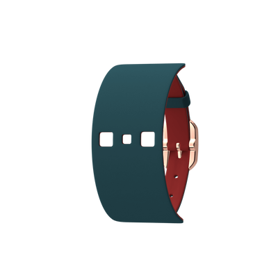 petrol-blue-raspberry-single-wrap-leather-strap-rose-gold-finish-buckle-bracelet_de_montre