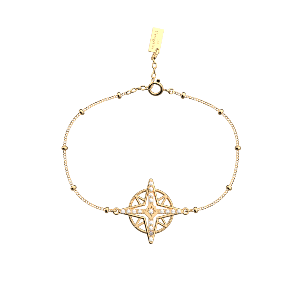 Bracelet Rose des Vents - Les Georgettes - Modalova