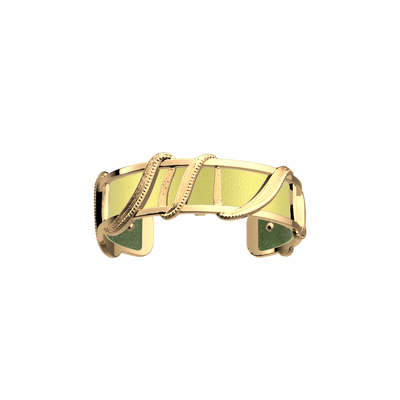 Drapé bracelet, Iridescent Anise / Avocado reversible insert drape-bracelet-iridescent-anise-avocado-reversible-insert-pack_manchettes_essentielles