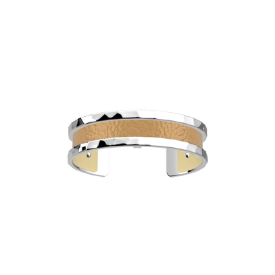 Pure Martelée bracelet, Caramel / Fine Sand reversible insert pure-martelee-bracelet-caramel-fine-sand-reversible-insert-pack_manchettes_essentielles