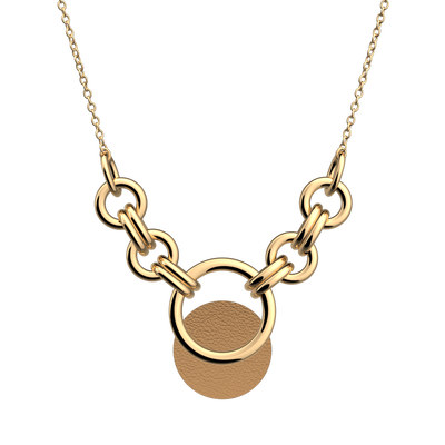Trésor necklace, Terracotta / Bronze reversible insert tresor-necklace-terracotta-bronze-reversible-insert-pack_colliers