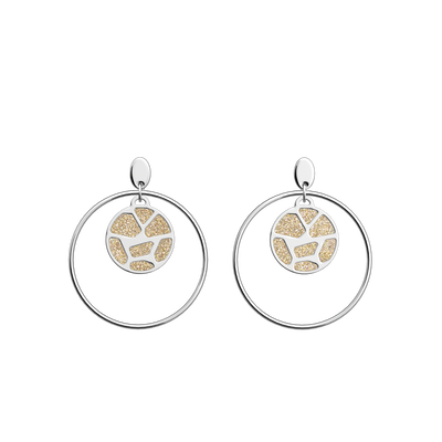 Girafe earrings, Gold Glitter / Cream reversible inserts girafe-earrings-gold-glitter-cream-reversible-inserts-pack_boucles_d_oreilles_essentielles_et_precieuses