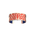 Lotus Bracelet, Rose gold finish, Coral / Navy Blue image number 1