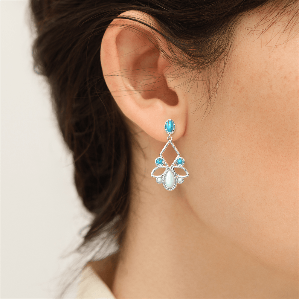 Cuir boucle d oreille georgette cheap