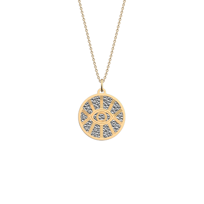 Œil Mystique necklace, Disco / Crystal Blue reversible insert -il-mystique-necklace-disco-crystal-blue-reversible-insert-pack_colliers