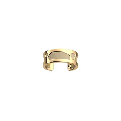 Girafe ring, Cream / Gold Glitter reversible insert girafe-ring-cream-gold-glitter-reversible-insert-pack_bagues_essentielles