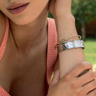 Pure Originelle Bracelet, Silver finish, Marble / Blush image
