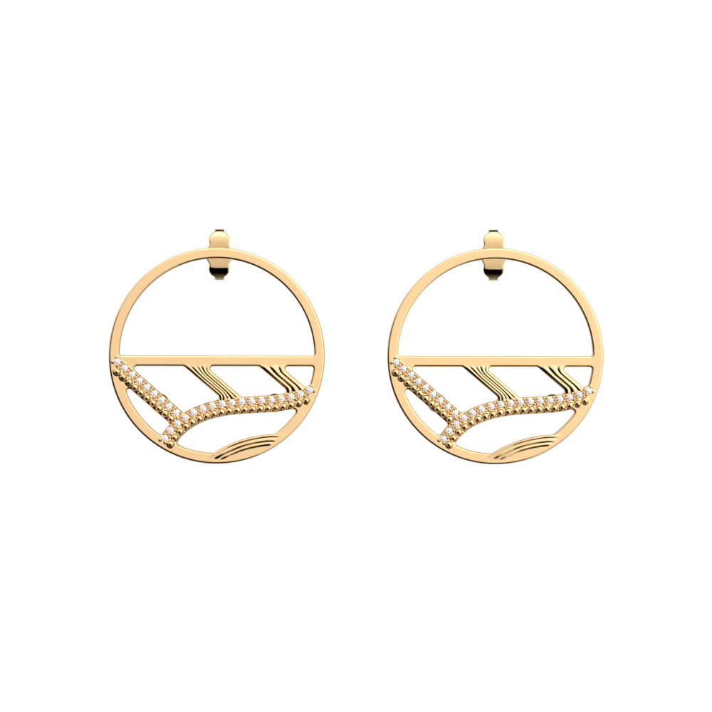 Boucles d'oreilles Désert - Les Georgettes - Modalova