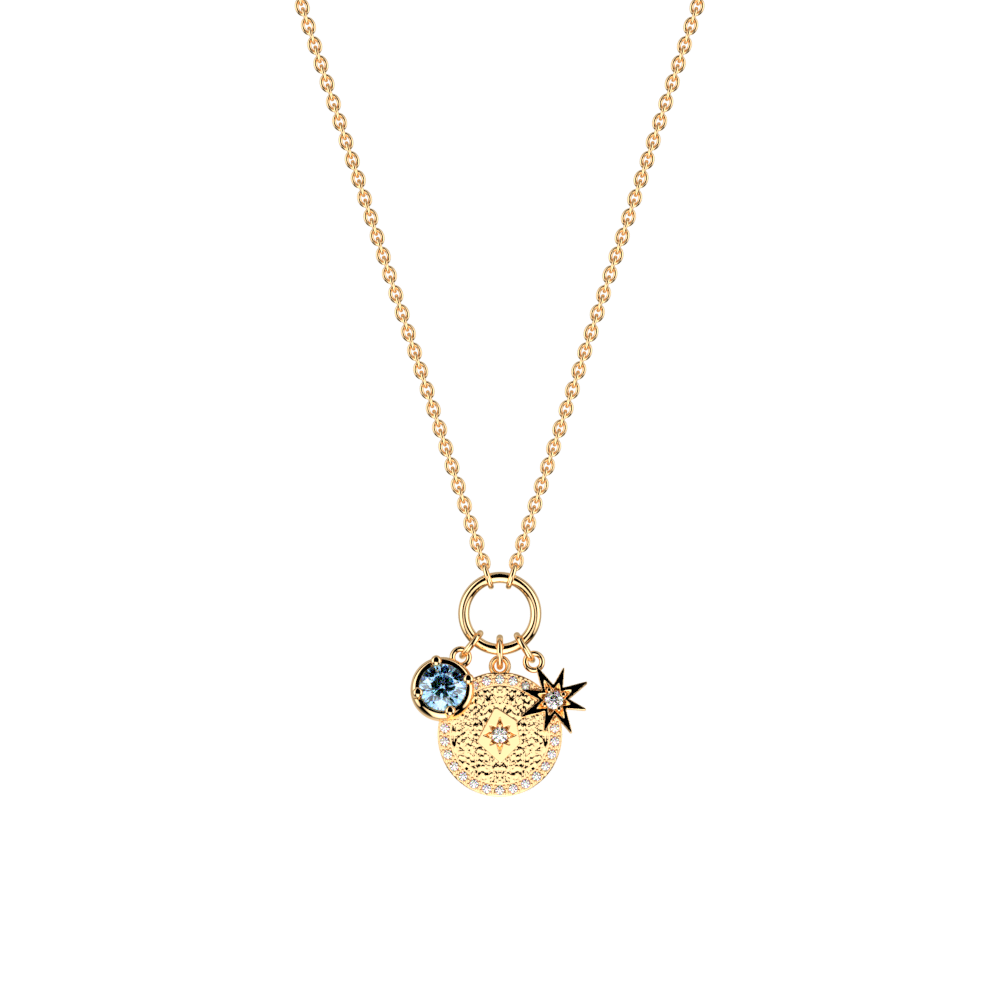 Collier Birthstones, Décembre - Les Georgettes - Modalova