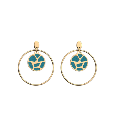 Girafe earrings, Bluish Scales / Georgettes Blue reversible inserts girafe-earrings-bluish-scales-georgettes-blue-reversible-inserts-pack_bo_dormeuses