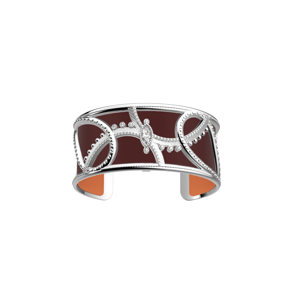 Sultane bracelet Salmon Cyclamen reversible insert Les Georgettes