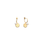 Boucles d'oreilles Summer Lotus Perles Nude image number 1