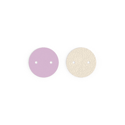 Leather insert - Necklaces, Magnolia / Pearl White leather-insert-necklaces-magnolia-pearl-white