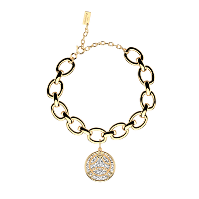 Bracelet Cancer, cuir réversible Cristal Bleu / Disco bracelet-cancer-cuir-reversible-cristal-bleu-disco-pack_bracelets_zodiaque