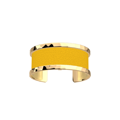 Pure Martelée bracelet, Gold / Sun reversible insert pure-martelee-bracelet-gold-sun-reversible-insert-pack_manchettes_essentielles