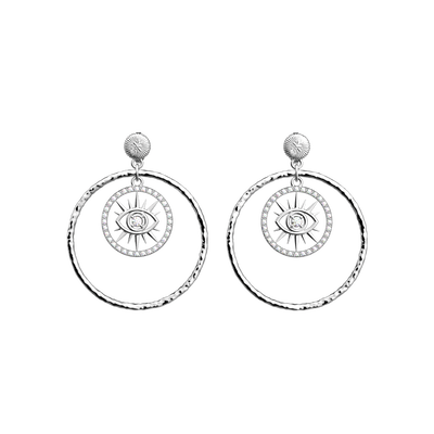 Œil earrings -il-earrings-pendantes