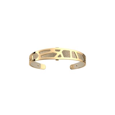 Girafe bracelet, Cream / Gold Glitter reversible insert girafe-bracelet-cream-gold-glitter-reversible-insert-pack_manchettes_essentielles