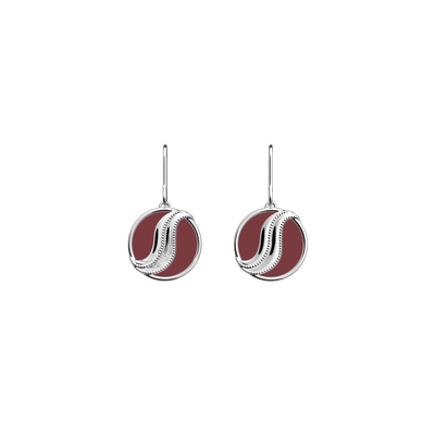 Drapé earrings, Metallic Lavender / Wild Violet reversible inserts drape-earrings-metallic-lavender-wild-violet-reversible-inserts-pack_boucles_d_oreilles_essentielles_et_precieuses