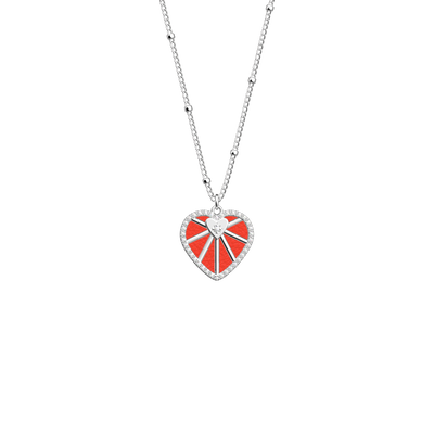 Cœur Céleste necklace, Red Passion / Glamour reversible insert c-ur-celeste-necklace-red-passion-glamour-reversible-insert-pack_colliers