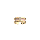 Barrette Ring, Gold Ausführung, Hellrosa / Hellgrau image