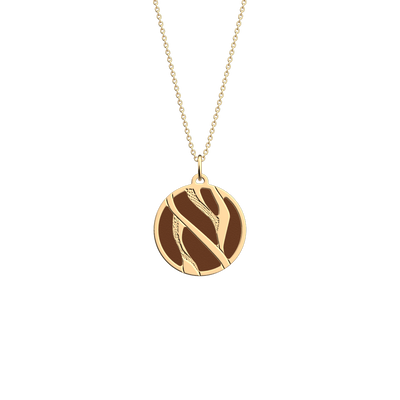 Tigre necklace, Terracotta / Bronze reversible insert  tigre-necklace-terracotta-bronze-reversible-insert-pack_colliers