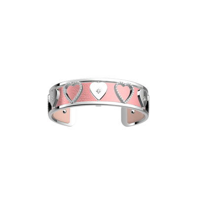 Cœur Céleste bracelet, Metal Rose / Jasmin reversible insert c-ur-celeste-bracelet-metal-rose-jasmin-reversible-insert-pack_manchettes_essentielles