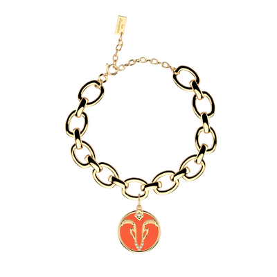 Capricorn bracelet, Copper / Mango reversible insert capricorn-bracelet-copper-mango-reversible-insert-pack_bracelets_zodiaque