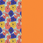 cuir-manchettes-fleurs-multicouleurs-abricot-manchette-1