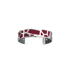 Girafe bracelet, Silver finish, Soft Raspberry / Multicoloured Glitter image number 1