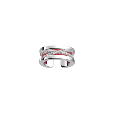 Liens ring,  Exotic Fuchsia / Pink Amaryllis reversible insert liens-ring-exotic-fuchsia-pink-amaryllis-reversible-insert-pack_bague_precieuse
