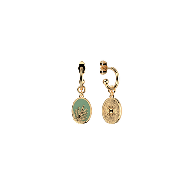 Palmier earrings palmier-earrings-creoles