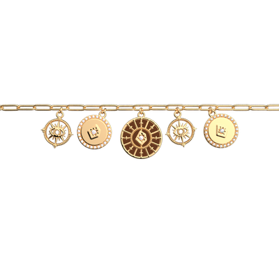 Bracelet Astrale Pampille, cuir réversible Bronze / Terre Cuite bracelet-astrale-pampille-cuir-reversible-bronze-terre-cuite-pack_bracelets_chaines_joncs