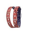 wraparound-leather-strap-lotus-coral-navy-blue-silver-finish-buckle-bracelet_de_montre-1