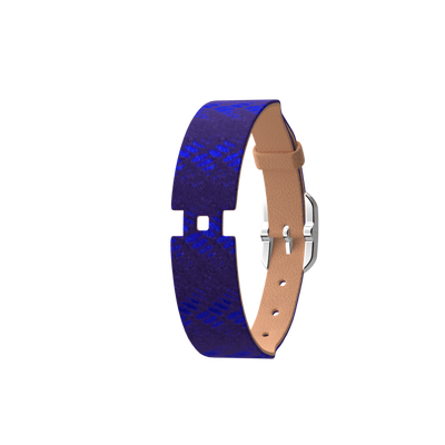 Sandstone / Batik Single Wrap Leather strap,  Silver finish buckle sandstone-batik-single-wrap-leather-strap-silver-finish-buckle-le_simple_tour