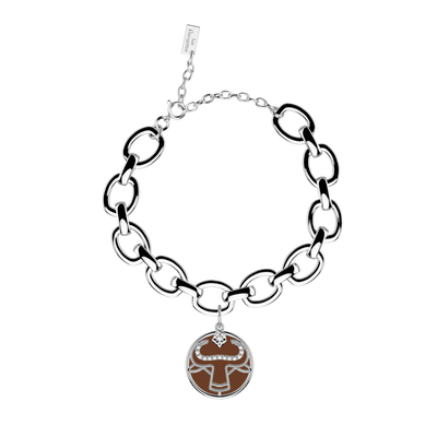 Taurus bracelet, Bronze / Terracotta reversible insert taurus-bracelet-bronze-terracotta-reversible-insert-pack_bracelets_zodiaque