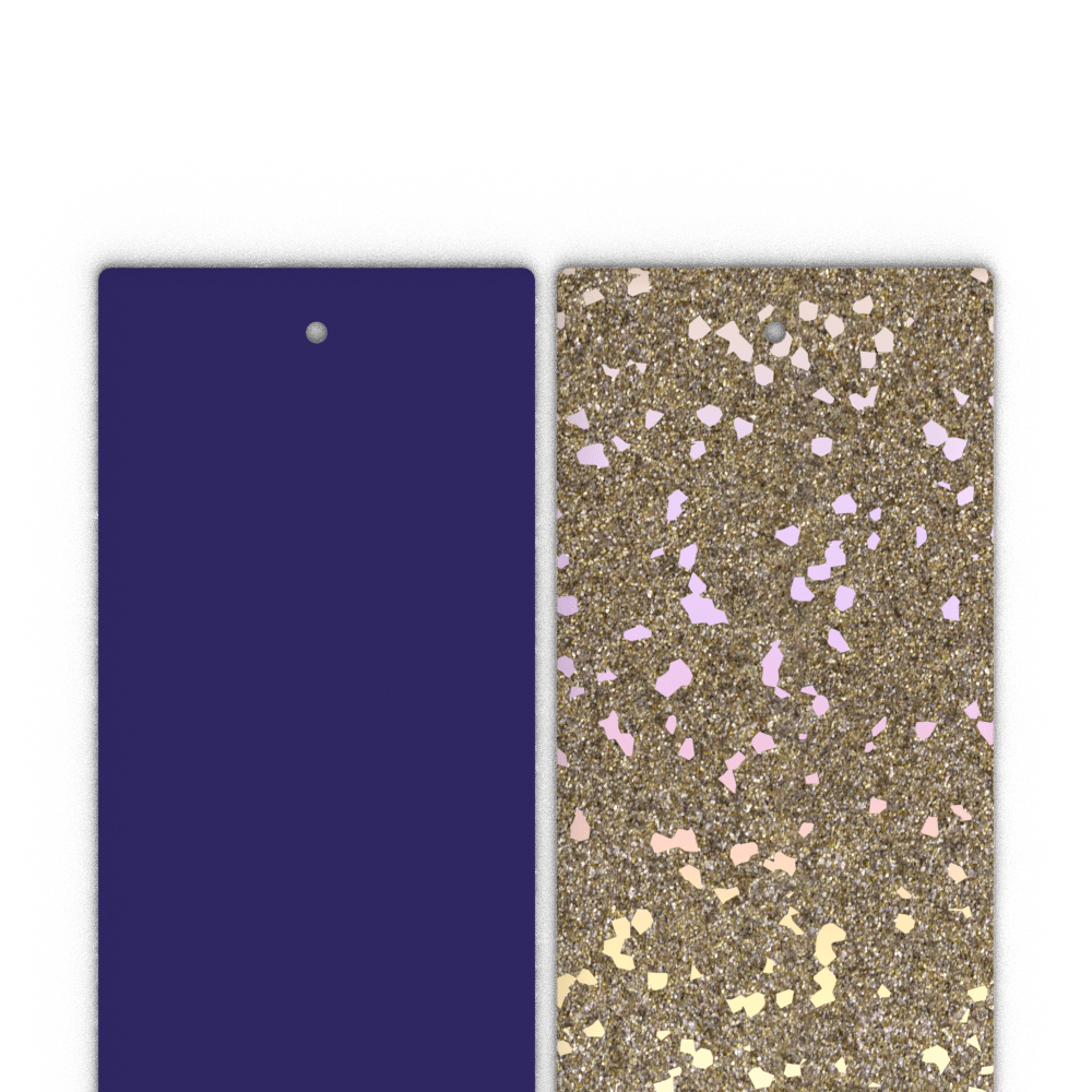 Cuir - Manchettes, Indigo / Confettis - Les Georgettes - Modalova