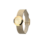 Reversible Cream / Gold Glitter watch, l'Absolue round watch case, Gold finish image number 2