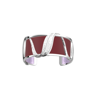 Drapé bracelet, Metallic Lavender / Wild Violet reversible insert drape-bracelet-metallic-lavender-wild-violet-reversible-insert-pack_manchettes_essentielles