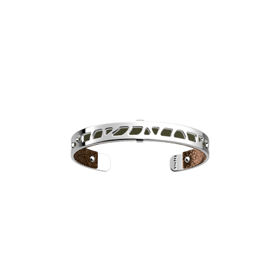 Manchette Perroquet, cuir réversible Bronze Paillettes / Vert de Gris manchette-perroquet-cuir-reversible-bronze-paillettes-vert-de-gris-pack_manchettes_essentielles