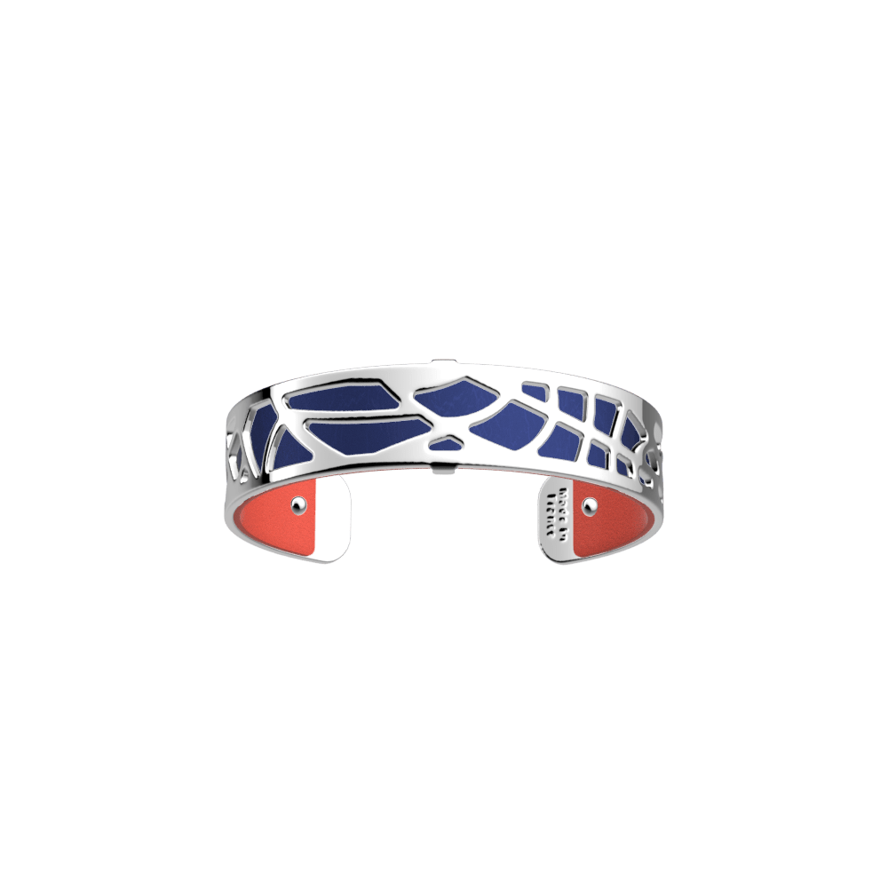 manchette-fougeres-cuir-reversible-corail-marine-metallise-manchette-1